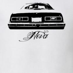 1978 Nova Rear View Model Light Color Shirt