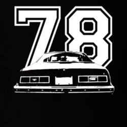 1978 Nova Rear View Year Dark Color Shirt