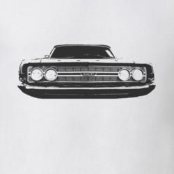 1969 Fairlane Grill Black Graphic T Shirt