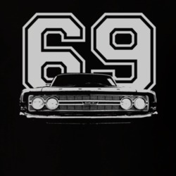 1969_ Fairlane Grill White Graphic Year T Shirt