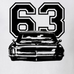 1963_Buick_Rivieria_Grill View_Year_Black Graphic T Shirt