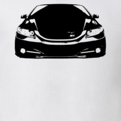 2013 Civic Grill View Light Color T Shirt