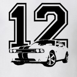2012 Challenger SRT Grill View Year Light Color Shirt