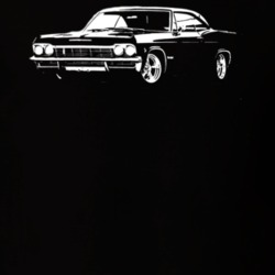 1965 Impala SS Side View Dark Color Shirt