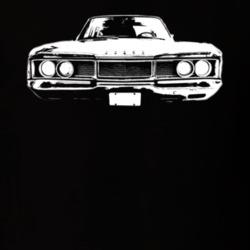 1968 Dodge Polara Grill View Dark Color Shirt