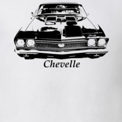 1968 Chevelle Grill Model Light Color T Shirt
