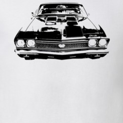1968 Chevelle Grill Light Color T Shirt
