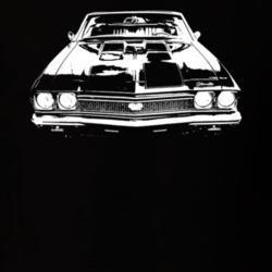1968 Chevelle Grill Dark Color T Shirt