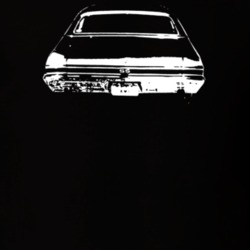 1968 Chevelle Rear Dark Color T Shirt