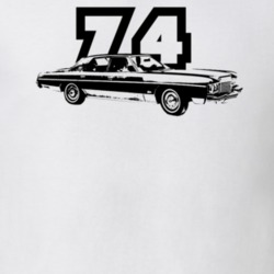 1974 Belair Side Year Light Color T Shirt