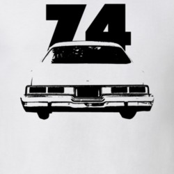 1974 Belair Rear Year Light Color T Shirt
