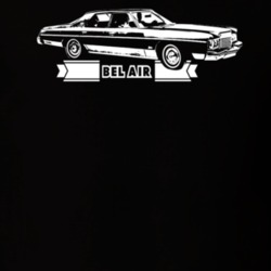 1974 Belair Side  Model Dark Color T Shirt