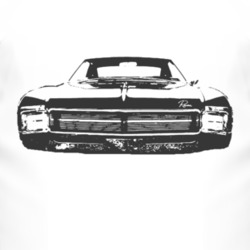 1966  BUICK RIVIERA Grill Black Graphic T Shirt