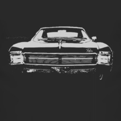 1966 BUICK RIVIERA Grill White Graphic T Shirt