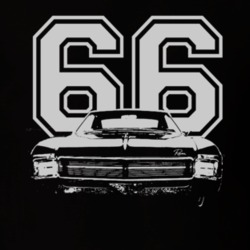 1966 BUICK RIVIERA Grill White Graphic Year T Shirt