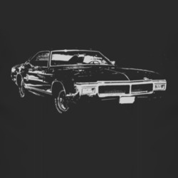 1968 Buick Riviera Side White Graphic T Shirt