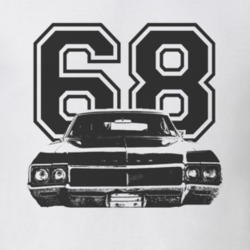 1968 BUICK SKYLARK Grill Black Graphic Year T Shirt