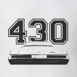 1968 BUICK Riviera Rear Black Graphic Engine Size T Shirt