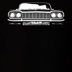 1964 Impala Grill View Dark Color Shirt