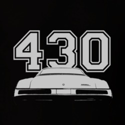 1968 BUICK Riviera Rear White Graphic Engine Size T Shirt