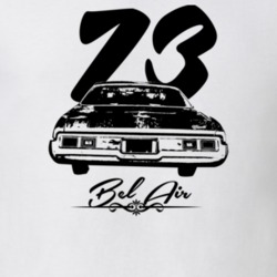 1973 Belair Rear Year Model Light Color T Shirt