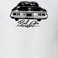 1973 Belair Rear Model Light Color T Shirt