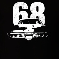 1986 Belair Rear Year Dark Color T Shirt