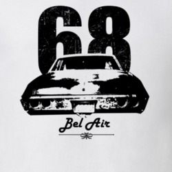 1986 Belair Rear Year Model Light Color T Shirt