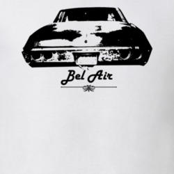 1986 Belair Rear Model Light Color T Shirt