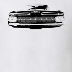 1959 Impala Grill View Light Color Shirt