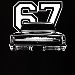 1967 Nova Rear Year Dark Color T Shirt