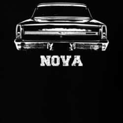 1967 Nova Rear Model Dark Color T Shirt
