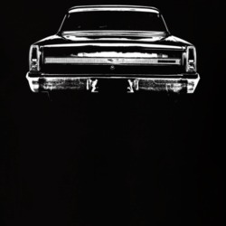 1967 Nova Rear Dark Color T Shirt