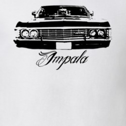 1967 Impala Grill View Model Light Color Shirt