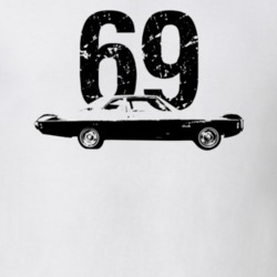1969 Belair Side Year Light Color T Shirt