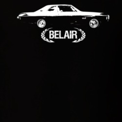 1969 Belair Side Model Dark Color T Shirt