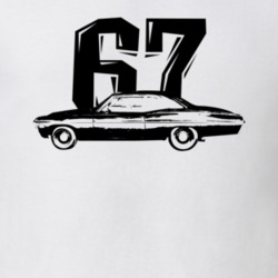 1967 Belair Side Year Light Color T Shirt