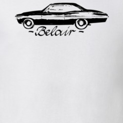 1967 Belair Side Model Light Color T Shirt