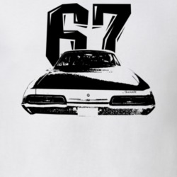 1967 Belair Rear Year Light Color T Shirt
