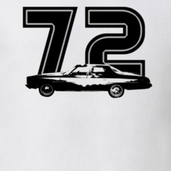 1972 Belair Side Year Light Color T Shirt