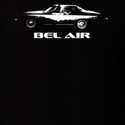 1972 Belair Side Model Dark Color T Shirt