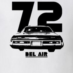 1972 Belair Rear Year Model Light Color T Shirt