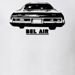 1972 Belair Rear Model Light Color T Shirt