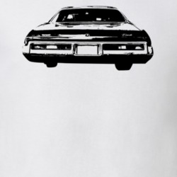 1972 Belair Rear Light Color T Shirt