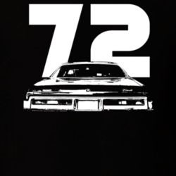 1972 Belair Rear Year Light Color T Shirt