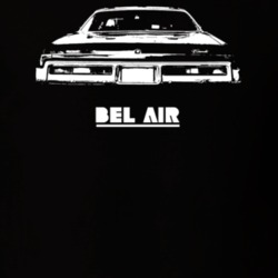 1972 Belair Rear Model Dark Color T Shirt