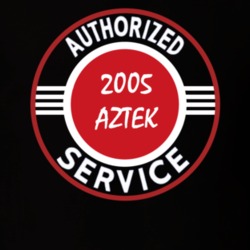 2005 Aztek Authorized Service Dark T Shirt