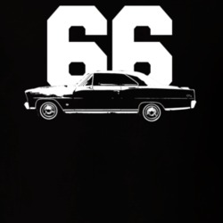 1966 Nova Side Year Dark Color T Shirt