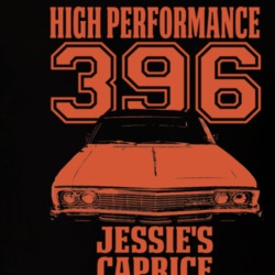 Jessie's High Performance 396 Caprice Side View 2 T Shirt