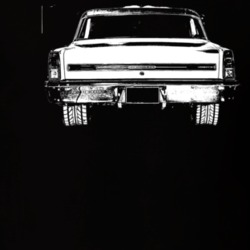 1966 Nova Rear Dark Color T Shirt